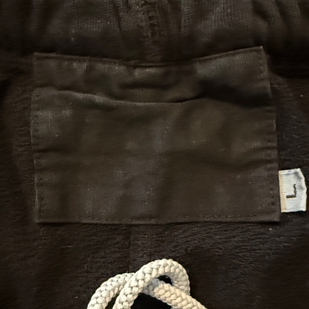 Free City Black 3/4 Joggers size L - Picture 4 of 4